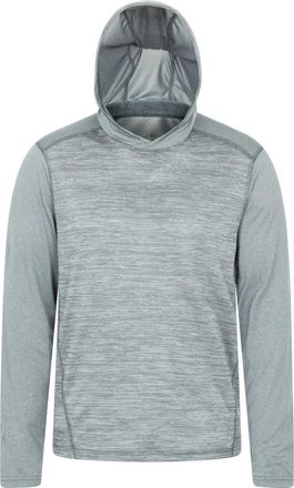 Mountain Warehouse Heren Ignite Actieve Hoodie (Lichtgrijs)