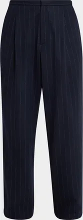 Sease Men & apos;s Brushed Jersey Wool-Cashmere Joggers