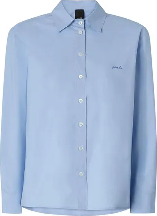 Pinko Mujer, Blusas y Camisas, Azul, Talla: L