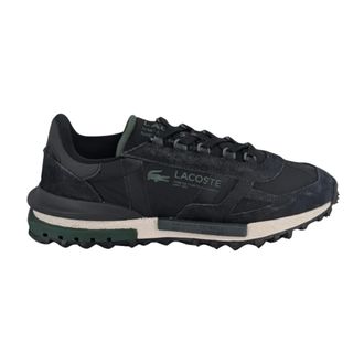 Lacoste Sneakers, male, Black, Size: 11 1/2 US Elite Active Sneakers