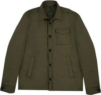 Slowear Shirtjack met capuchon - Groen