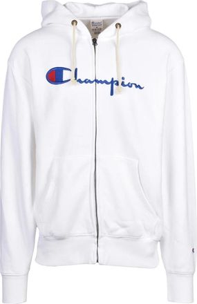 Champion Hooded Sweatshirt - Heren - Vesten met rits - Wit - XS - Katoen - Hoodies & sweatvesten