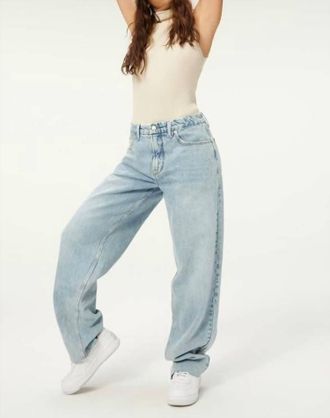 Good American Good 90s Loose Jeans In Blue