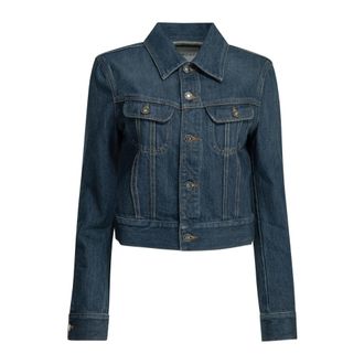 Givenchy Denim Trucker Jacket - Dames - Jassen - Blauw - Maat: XS Denim