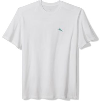 Tommy Bahama Down by the Ray Cotton Graphic T-Shirt in White at Nordstrom, Size X-Large