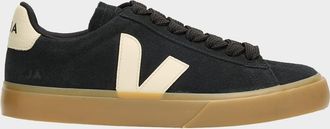 Veja Campo Bold Bicolor Leather Low-Top Sneakers