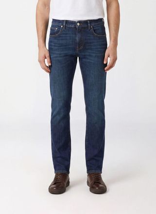 Pantaloni Torino Jeans skinny a cinque tasche in denim di cotone stretch a vita media