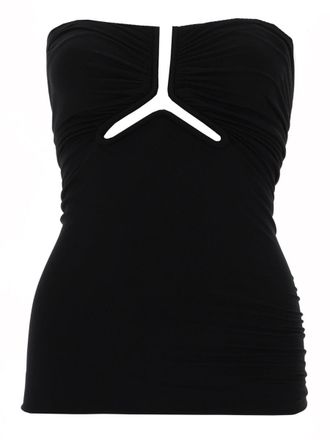 Rick Owens Alannah Prong Cutout Bustier Top