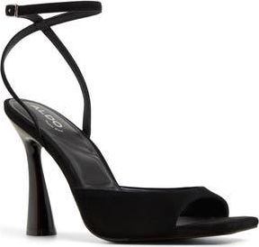 Aldo Valentyna Ankle Strap Sandal in Black at Nordstrom Rack, Size 7.5