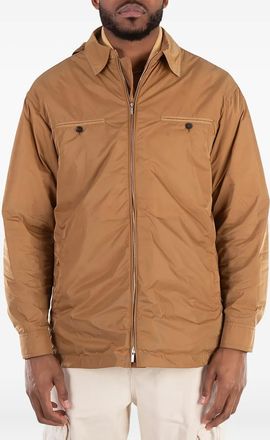 Ferragamo Giacca con cappuccio - Marrone