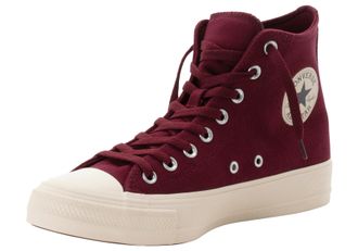 Converse Sneaker CONVERSE CHUCK TAYLOR ALL STAR DURABLE, Damen, Gr. 37,5, rot (deep bordeaux, natural ivory), Textil, Schuhe Sneaker