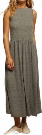 perfectwhitetee Eva Tank Dress In Heather Grey