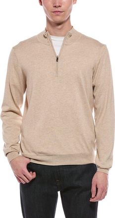 Faherty Movement Quarter Zip Sweater