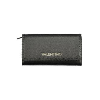 Mario Valentino Wallets & Cardholders, female, Black, Size: ONE SIZE Mario Valentino Black Polyurethane Womens Wallet