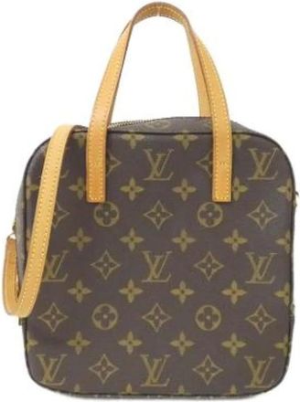 Louis Vuitton Pre-owned Handbags, female, Brown, Size: ONE SIZE Pre-owned Canvas Handbag