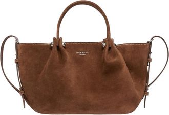 Max Mara Wkario Tote Bag - Dames - Handtassen - Bruin - ONE Size - Leer - Tassen
