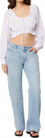 Rolla's Heidi Low Rise Jeans In Longbeach Wash