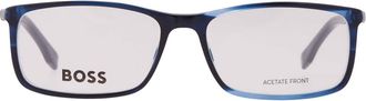 HUGO BOSS Demo Rectangular Mens Eyeglasses BOSS 0680/IT 038I 55