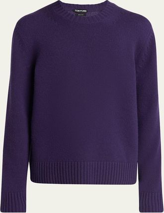 Tom Ford Mens 5 Gauge Cashmere Crewneck Sweater