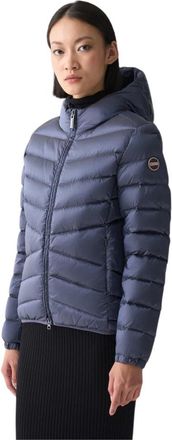 Colmar Gewatteerd Jack - Dames - Winterjassen - Blauw - 2XL - Leer - Jassen