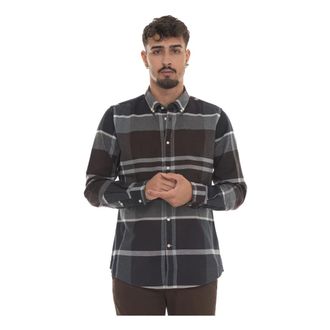 Barbour Overhemden, Heren, Veelkleurig, XL, Katoen, Iceloch Tailored Shirt