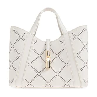Furla Handbags, female, White, Size: ONE SIZE Goccia Small Handbag