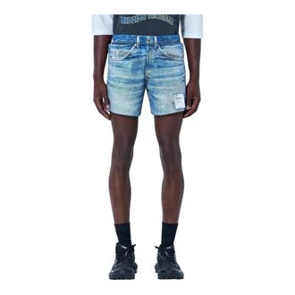 SATISFY Denim Shorts, male, Blue, Size: XL PeaceShell 5 Unlined Shorts