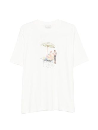Dr&ocirc;le de Monsieur T-shirt Fleuriste