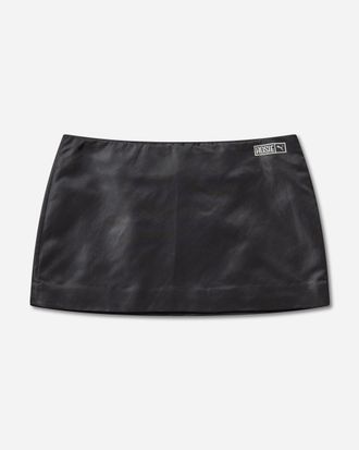 Puma Women s Ros&eacute; Micro Mini Skirt Black