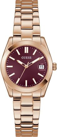 Guess Date Bracelet Watch, 32mm in Rose Gold Tone at Nordstrom