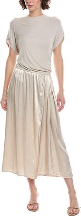 Michael Stars Siobhan Twist Front 2-In-1 Midi Dress