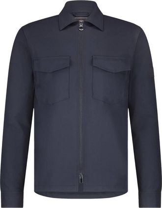 Blue industry Overshirt Pisa S25-M100 - Heren - Zomerjassen - Blauw - L - Jassen