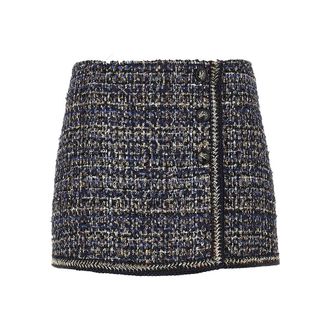 Etro Wool-blend tweed mini skirt Woman 42