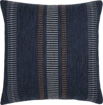 Elaine Smith Journey Indoor & Outdoor Woven Accent Pillow in Indigo at Nordstrom, Size 20X20