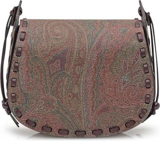 Etro Havana Schoudertas - Dames - Schoudertassen - Bruin - ONE Size - Katoen - Tassen