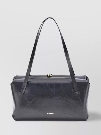 Jil Sander goji small leather shoulder bag