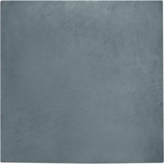 vidaXL Alfombra De Piel Sint&eacute;tica De Conejo Olite Antracita Poli&eacute;ster Vidaxl