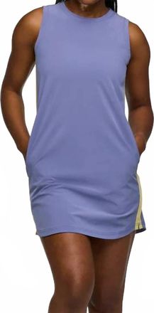 Cotopaxi Cambio Lightweight Mini Dress In Blue Smoke