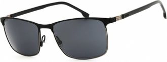 HUGO BOSS Grey Square Mens Sunglasses BOSS 1635/S 0TI7/00 57