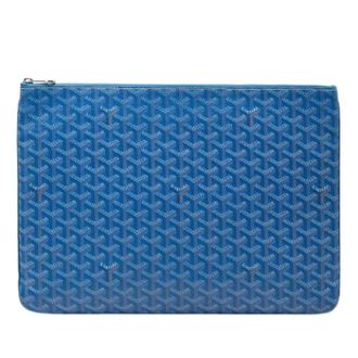 Goyard Pre-owned Clutches, female, Blue, Size: ONE SIZE Pre-owned The Senat GM