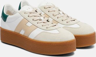 Hogan Sneakers Hogan Cool in pelle con plateau