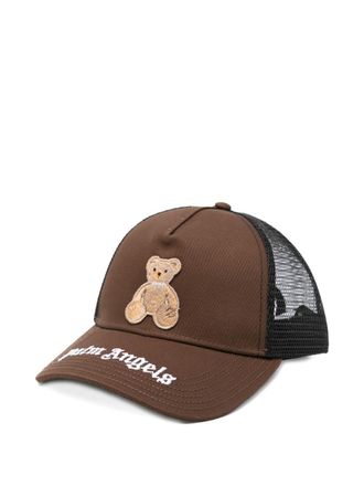 Palm Angels Gorra de b&eacute;isbol con osito de Palm Angels