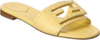 Fendi Fendi Baguette Leather Sandal