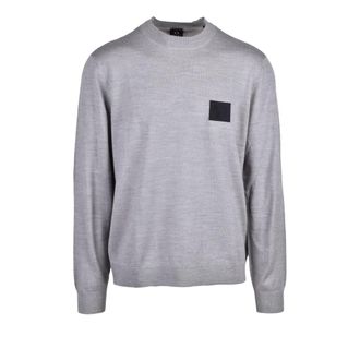 A|X Armani Exchange Maglia - Heren - Truien - Grijs - Maat: XS Wol