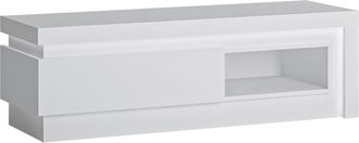 Furniture To Go Lyon 1 Drawer TV Cabinet with Open Shelf