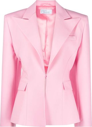 Giuseppe Di Morabito singe-breasted wool blazer - women - Wool/Viscose/Lycra - 42 - Pink