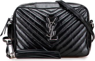 Saint Laurent Pre-owned Womens Lou Camera Bag - Black Leather - One Size