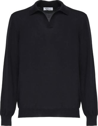 John Galliano Maglione con scollo a V - Blu