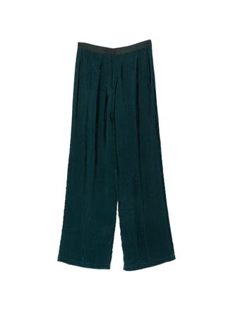 Forte_Forte Samthose mit hoher Taille