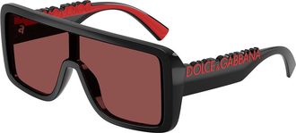 Dolce & Gabbana DG6204 501/75 Mens Sunglasses Black Size 134